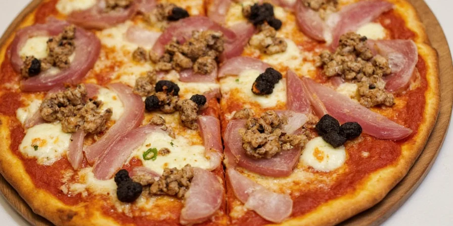 Side-by-side comparison of traditional and modern Oaxaca pizza styles