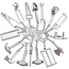 Wholesale Hot Sale Customize Keychain Door Keyring Key Finder Key Holder Mini Tool For Car Gift Promotion Gift For Bag KYH106