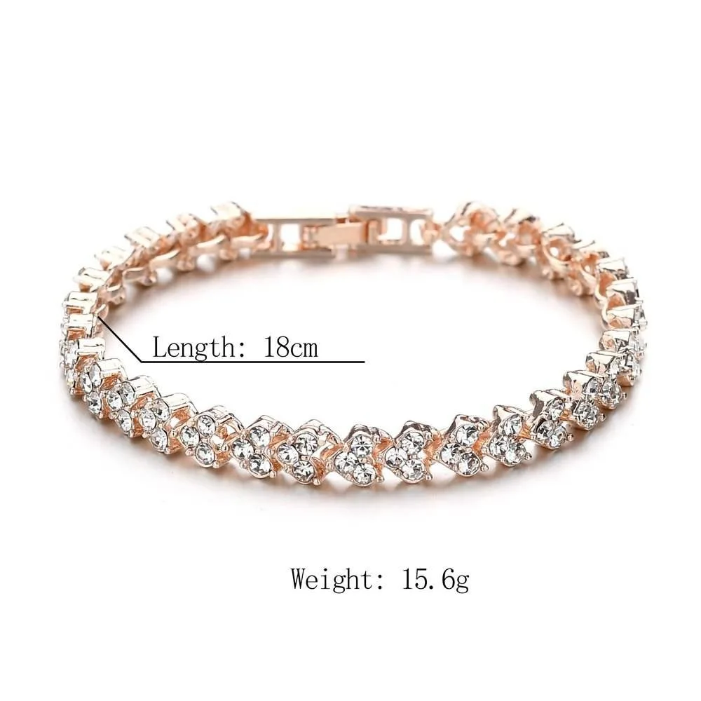 

Cuban link gold plated woman femme chain diamond bracelet & bangles braclets mom bracelt for women mother day gifts 2021 jewelry