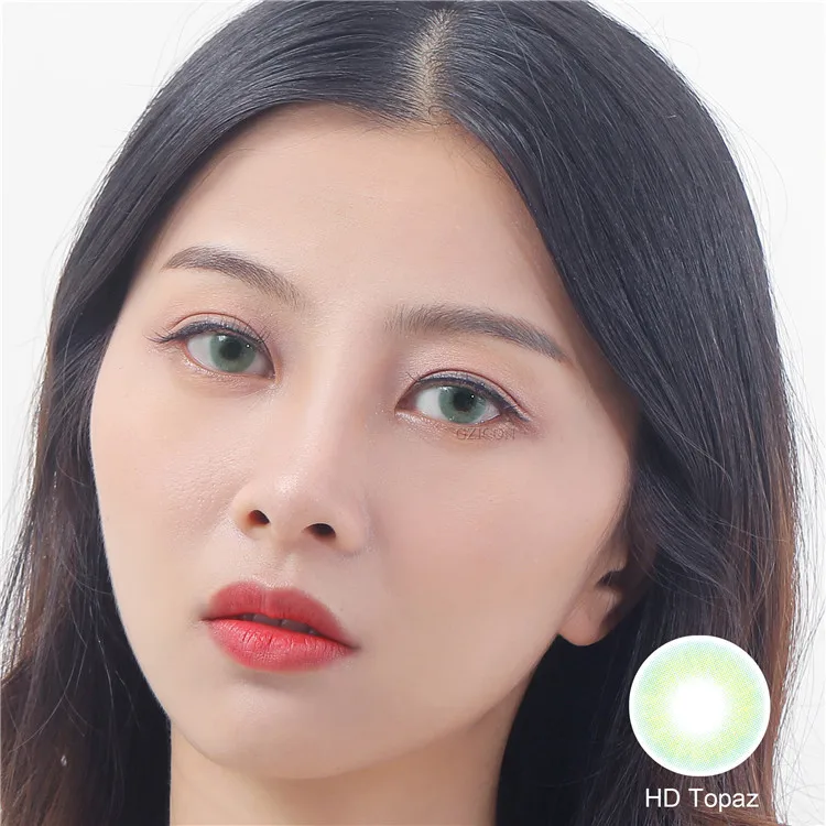 

BeautyTone HD Topaz dahab contact lenses soloticao 2 tone super natural color contact lens