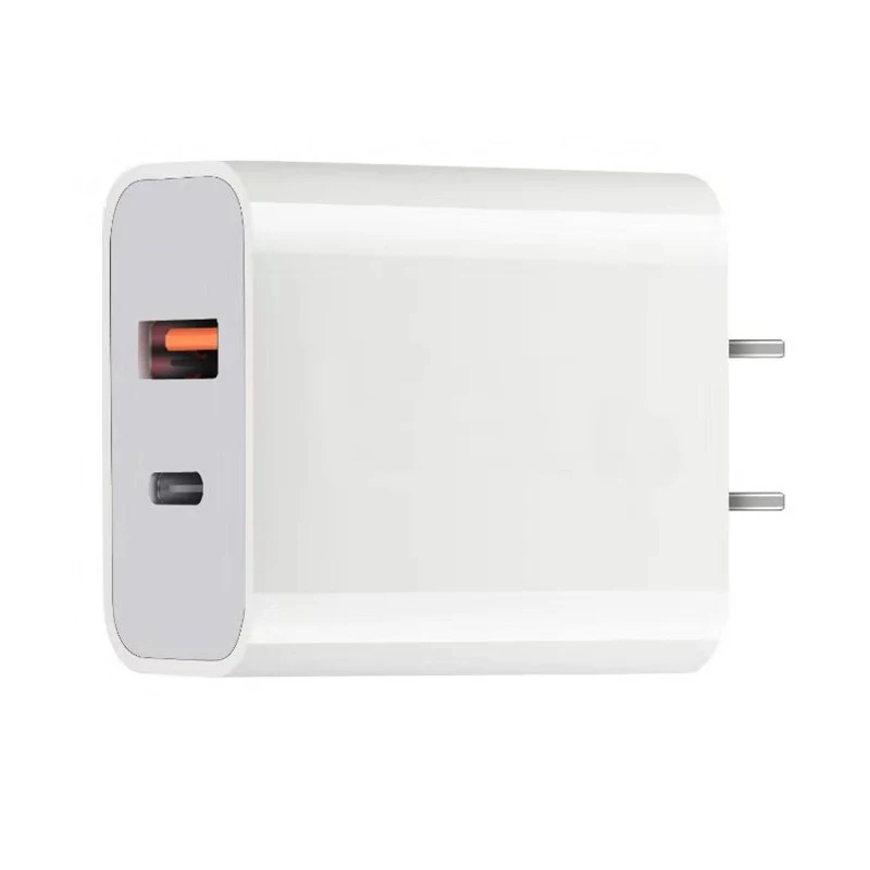 

Popular Type C Adapter Mobile Phone Usb 20W Qc4.0 For Iphone 2 In 1 Smart Charger For Fast Charger Apple Iphone 12