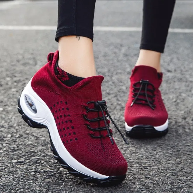 

2021 Summer Brand Lightweight MenSport Breathable Air Sneakers Women Running Shoes, 3 colors