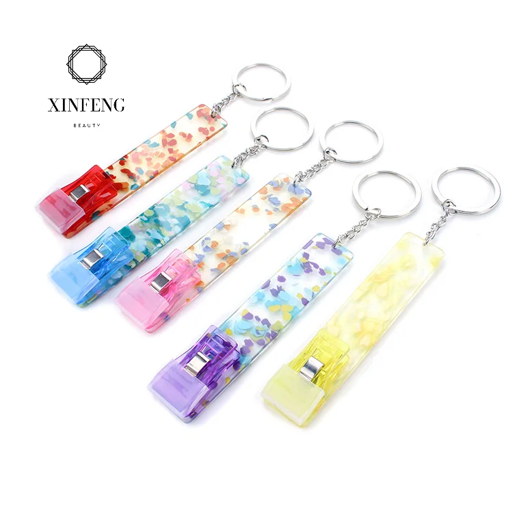 

Debit card grabber keychain automatic teller machine card grabber plastic long nail card clip nail tool nail charms, Pink purple yellow red blue