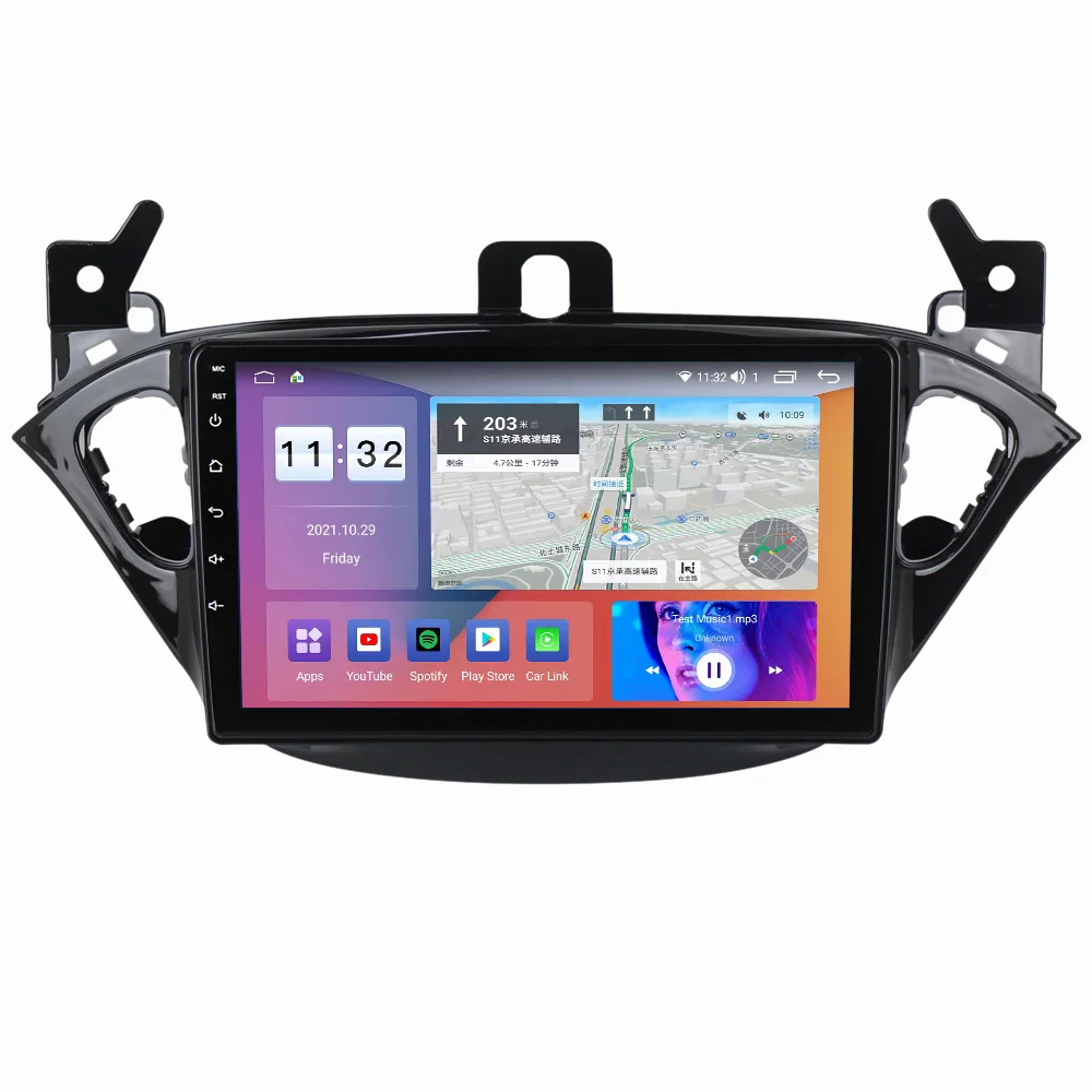 

1280*720 IPS RDS Android Car Multimedia Player For Opel Corsa 2014-2019 Car Auto Audio with GPS Navigation Carplay AUTO