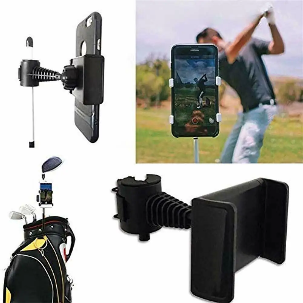 

2020 new Golf Phone Holder For Golf Club and Golf Alignment stick