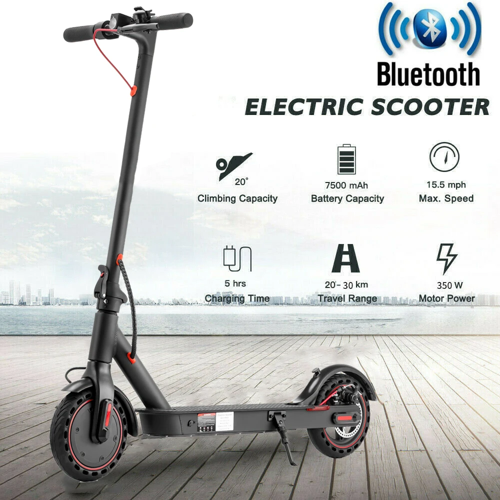 

Drop ship Wholesales 30km Adult Electric Scooter E9PRO sales City Scooter 350W 7.5AH Cool Electronic Scooter