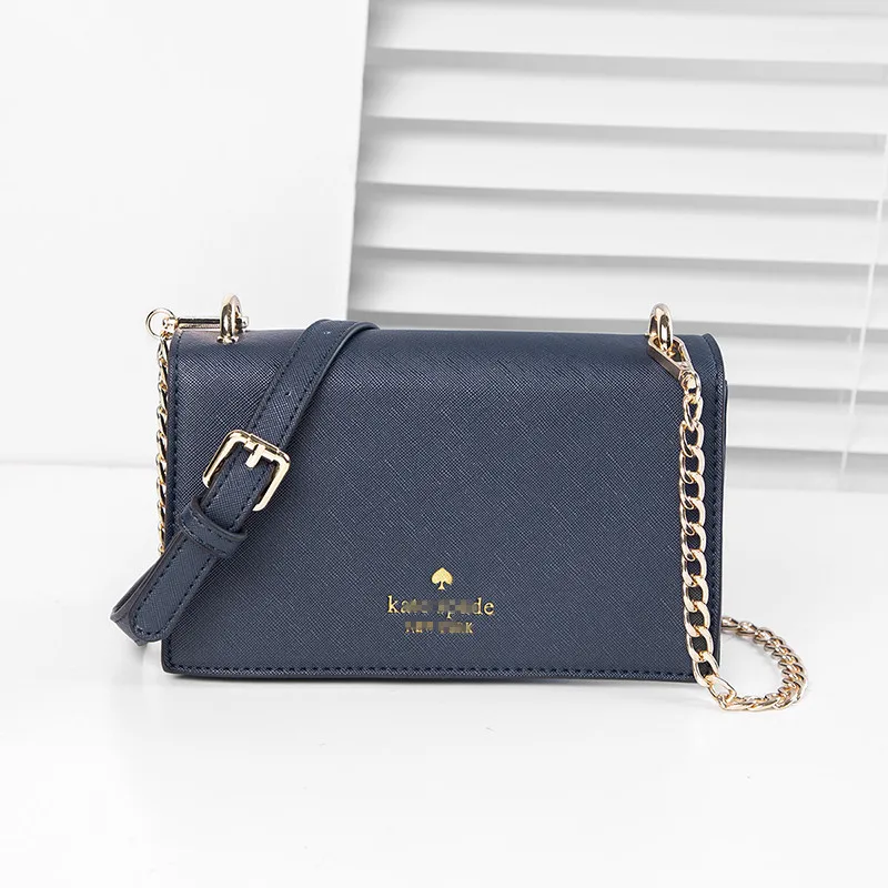 

American New York popular fashion designer Chain shoulder girl women envelope square bag handbag purse