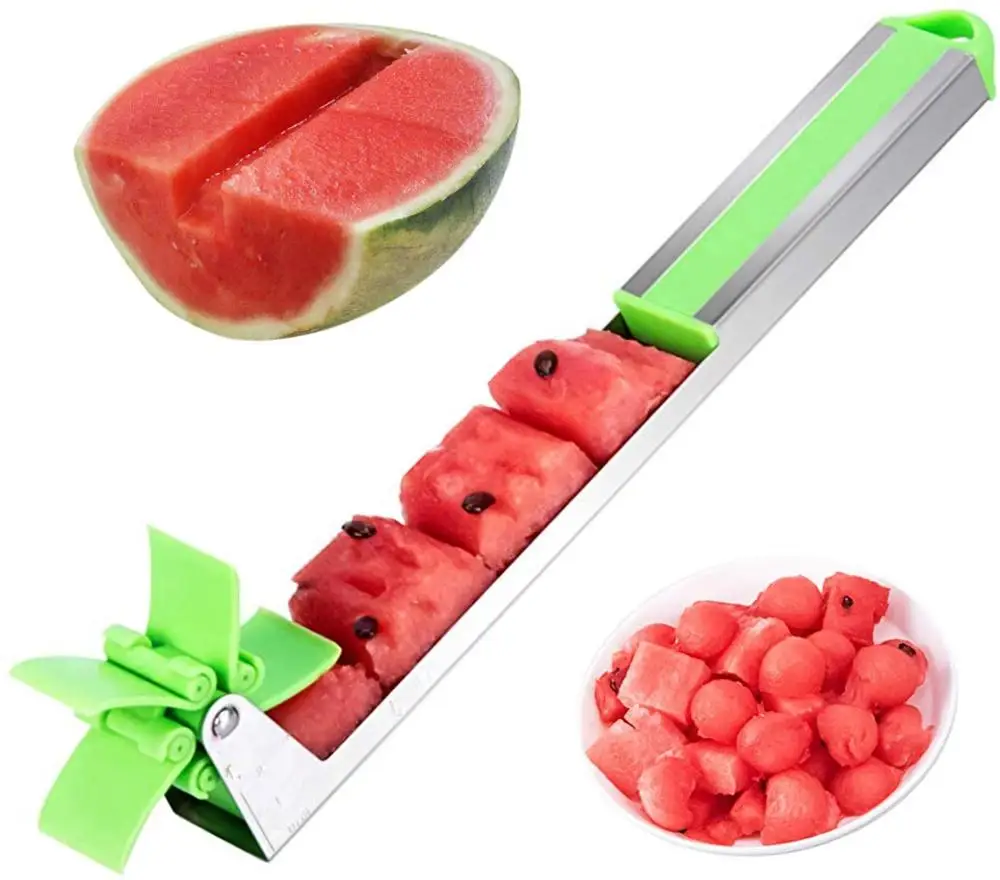 

Watermelon Cutter Windmill Watermelon Slicer Innovative Watermelon Windmill Slicer Cutter Washable Fruit Peeler