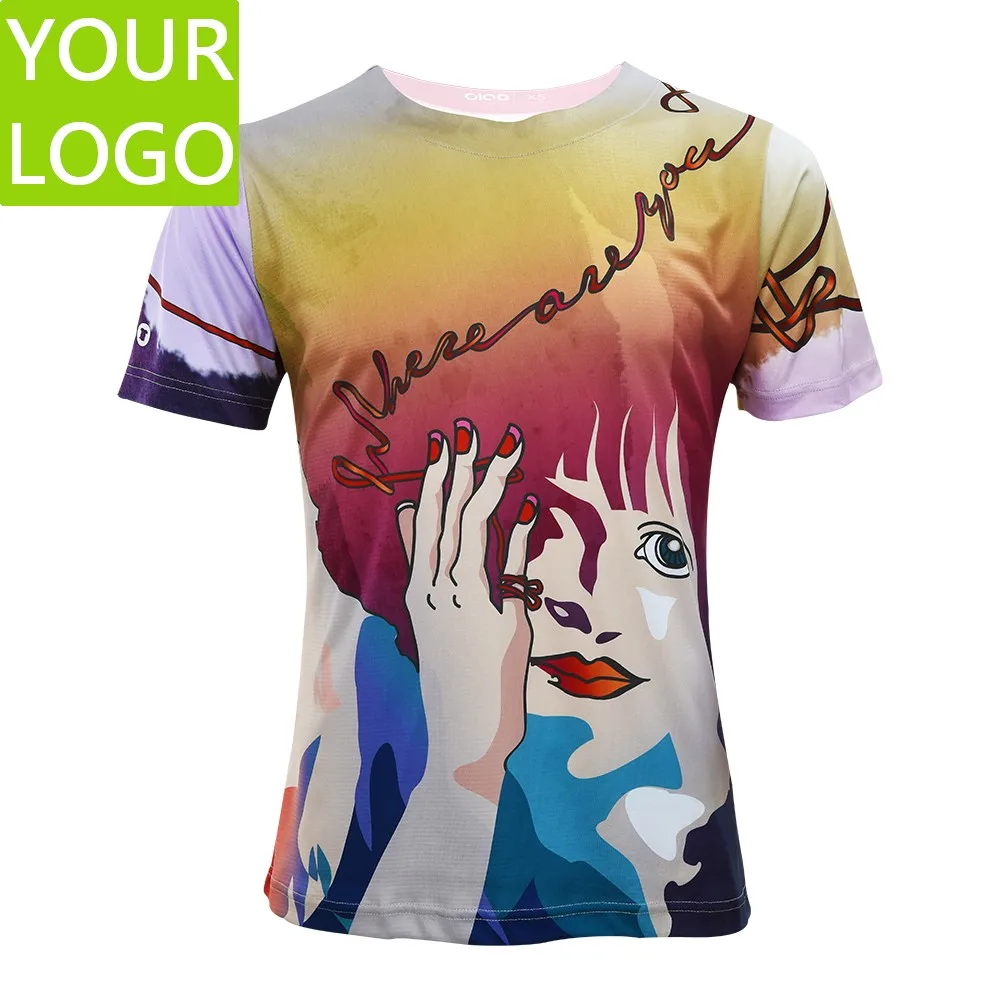 

T Shirt Camiseta Futbol Polyester Custom Printing Sublimation T Shirts