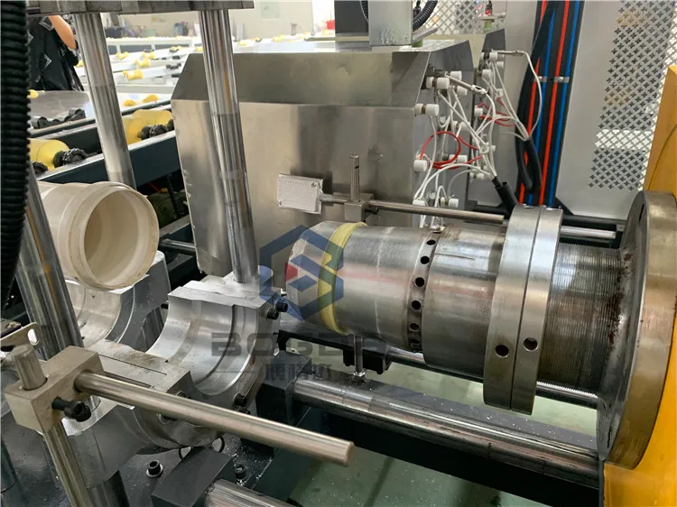
SGK-160 Automatic R Type U Type Plastic PVC PP PE Pipe Belling Socketting Machine 