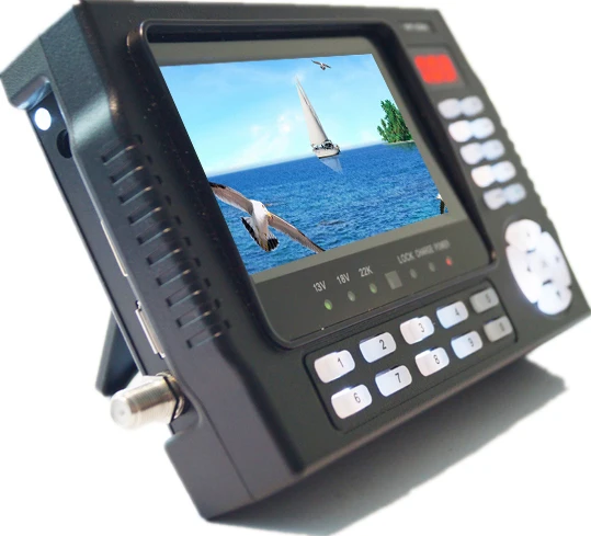 

Ali3510 Chips 4.3 Inch Digital Satellite Finder Meter With LCD Monitor And HD-MI Output