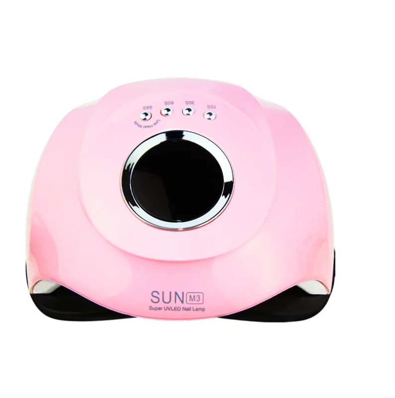

Infrared induction professional dual light source art product led uv lamp nail dryer, Pink green white