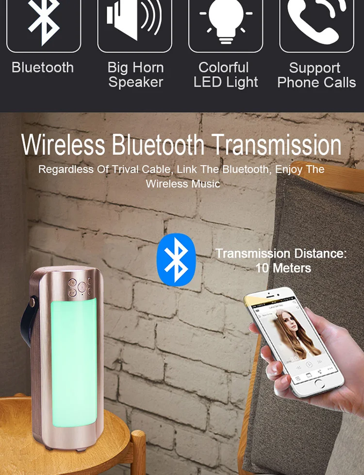 Audio Professional 15 Cartoon Kts Led Vintage High Power Google Home Dj