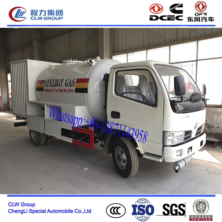 5000 Liter Dongfeng Mini Mobile Lpg Gas Refueling Trucks Buy Mobile