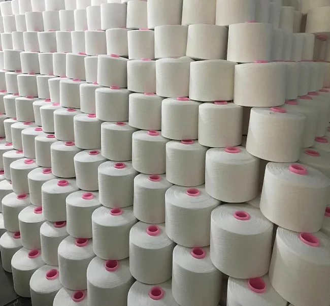 锐度自由端纺纱原料棉涤面料/纺织品卷 1m-2m 纱支 7/7.