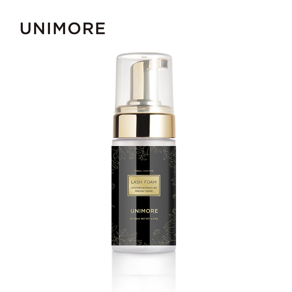

Unimore Korea Organic Lash Extension Concentrate Customized Oil Free Wholesale Private Label Logo Empty Bottle Lash Shamp