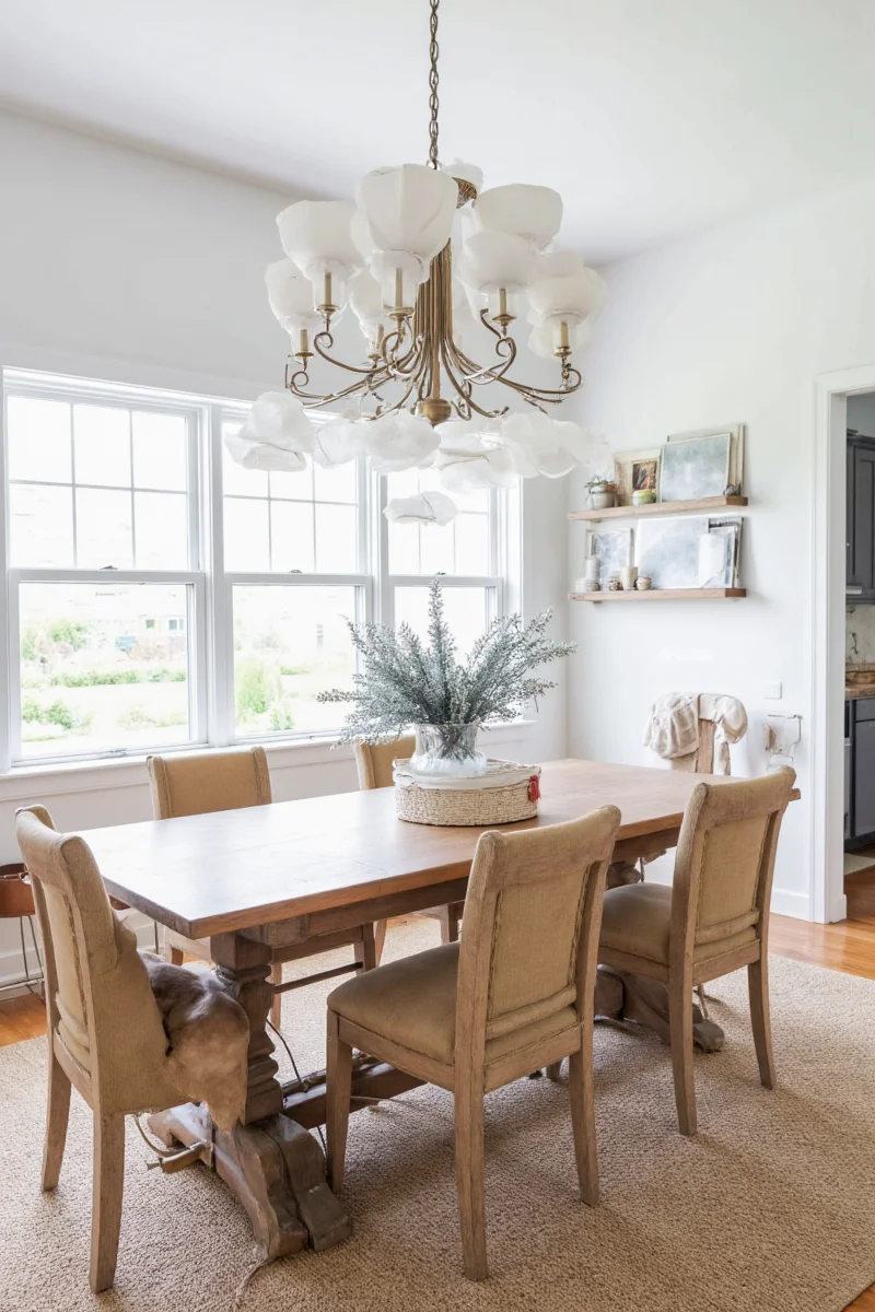 Farmhouse Chandelier Materials