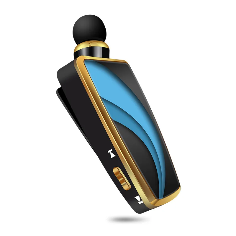 

2021 R-B01 4.1 Lapel Type Automatic Cable Single Ear Business BT Headset Lapel Wireless BT Headset