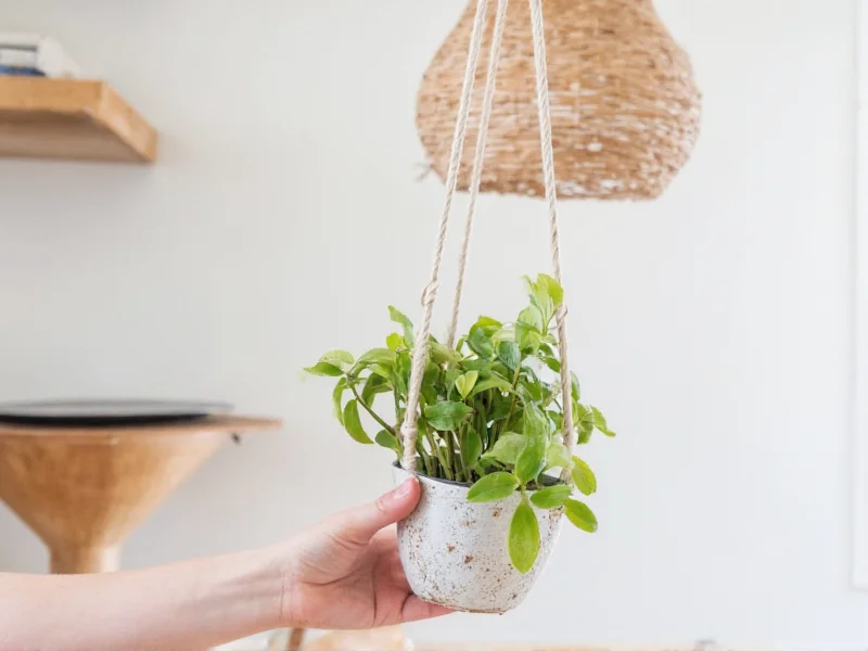 5 DIY Little Hanging Planters Under $5