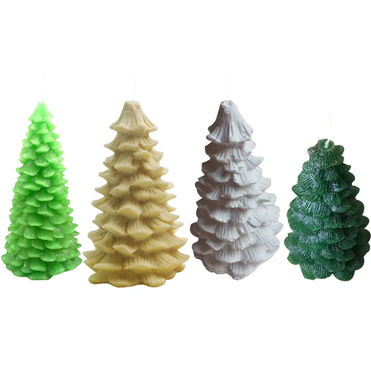 

Christmas Tree Handmade Chocolate Baking Silicone Soap Candle Mold