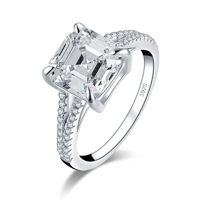

Wholesale Minimalist Elegant Engagement Ring 925 Sterling Silver Jewelry