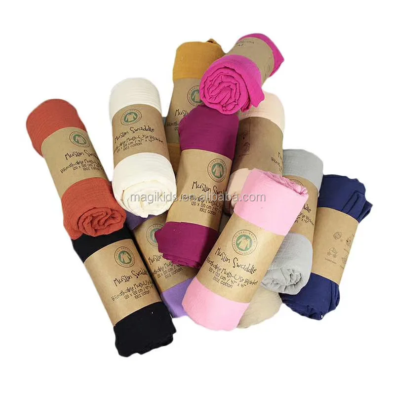 Solid Color Style And Square Shape Baby Swaddle Blanket Muslin Buy Bamboo Cotton Muslin