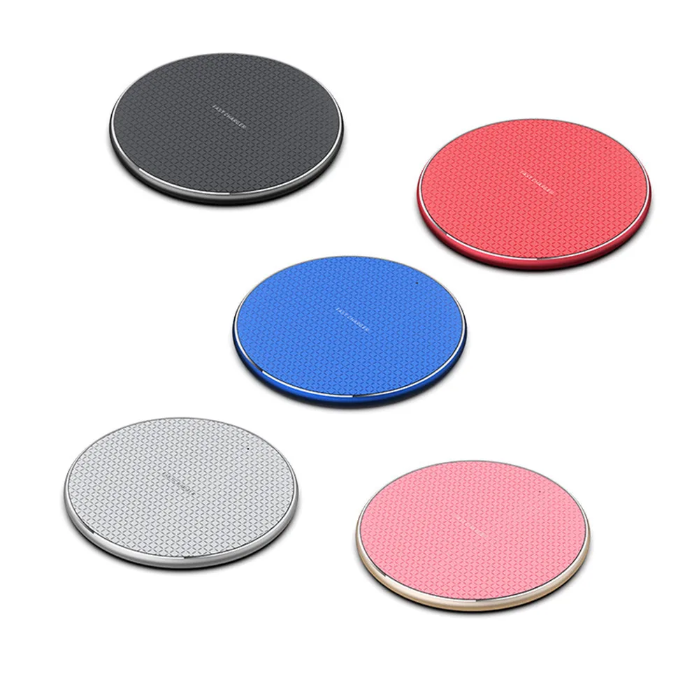 

10W max Qi Fast Wireless charger for Samsung S10 S9 Note 9 for iPhone XS Max X 8 XR Huawei P30 Pro Xiaomi Mi 9 10W Charging Pad