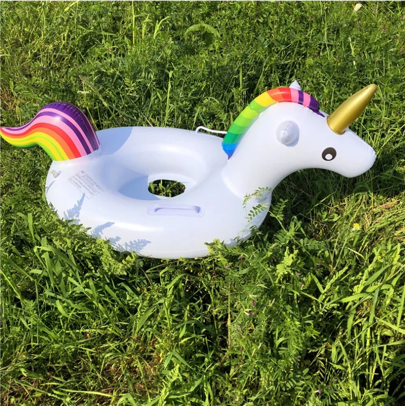 

Inflatable Animal Shape Swimming Pool Float Ring For Kids Water Playing Swimming Boat, Mixed