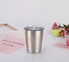 8oz kids stainless steel double wall tumbler mug dishwasher safe stackable cups