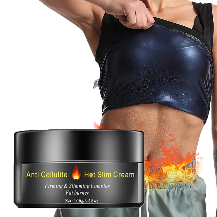 

Custom Logo Natural Organic Body Shaping Cellulite Burning Sweat Weight Loss Cream Slimming Fat Burning Slim Cream For Women