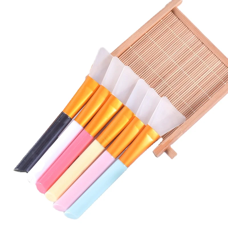 

L0080 New Hot Selling Resin Silicone Beauty Brush Silicone Tool