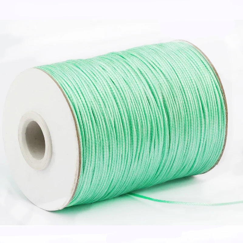 

Wholesale 1mm Thick Multicolor Wish Bracelet String cotton Waxed necklace cord Rope for DIY Projects