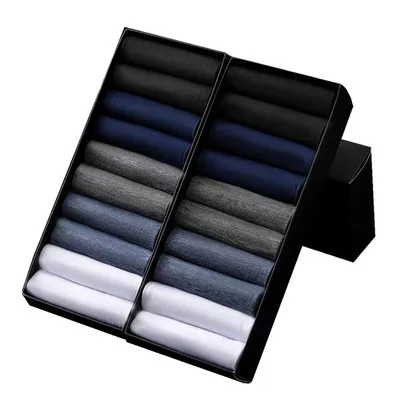 

Men's Bamboo dress Socks ankle 20 pairs in a Box-lot. 5 colors High quality Gift for the Man bamboo socks custom, Custom color