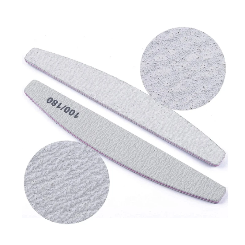 High Quality Double Sided Emery Nail Files 100/180 Buffers for Nails