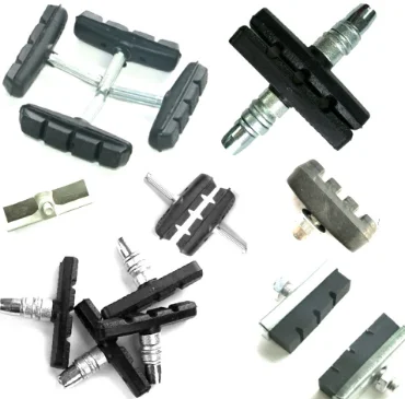 

bike accessories cable brake shoes 40mm in pair on caliper brake model parts