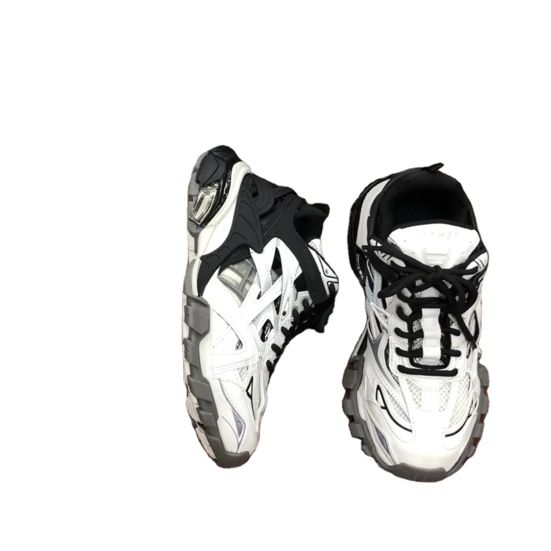 

Balanciga Men's Brand Shoes Track White Gray Calzado Deportivo Zapatos De Baloncesto Belenciaga Balencaiga, Multicolor
