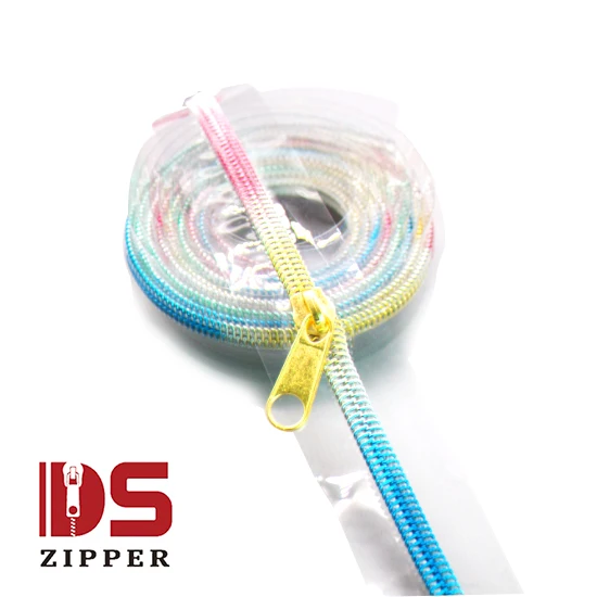 

Transparent Nylon Zipper plastic nylon coil zipper, Custom made
