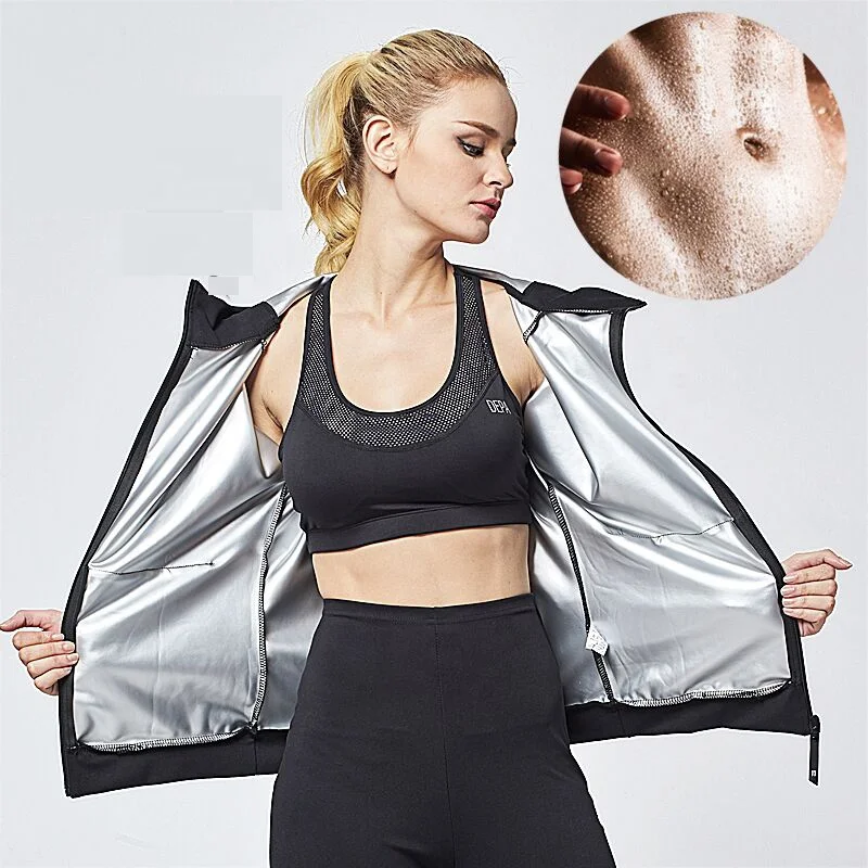 

Neoprene Best Thermal Body Care Plus Size Sauna Sweat Gym Training Fitness sets Women Adjustable Weight Loss Boxing Sweat suits 2021 hot