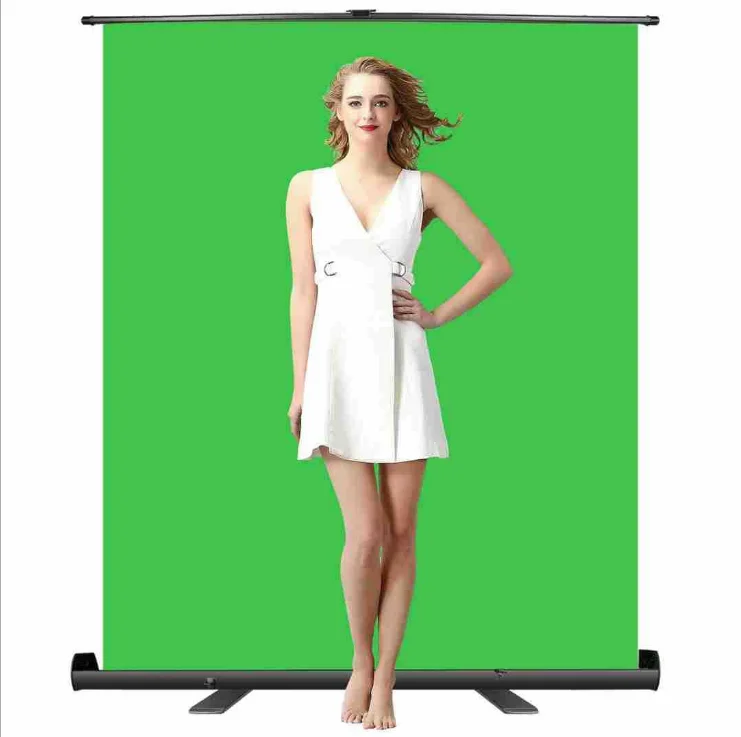 

Backdrop Smooth polyester Green screen background cloth For Photo Studio Video