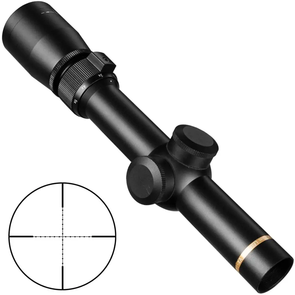 

Hunting Riflescope LP 1.5-5X20 red illumination sniper gun accessories long range rifle scope sights for outdoor hunting, Black