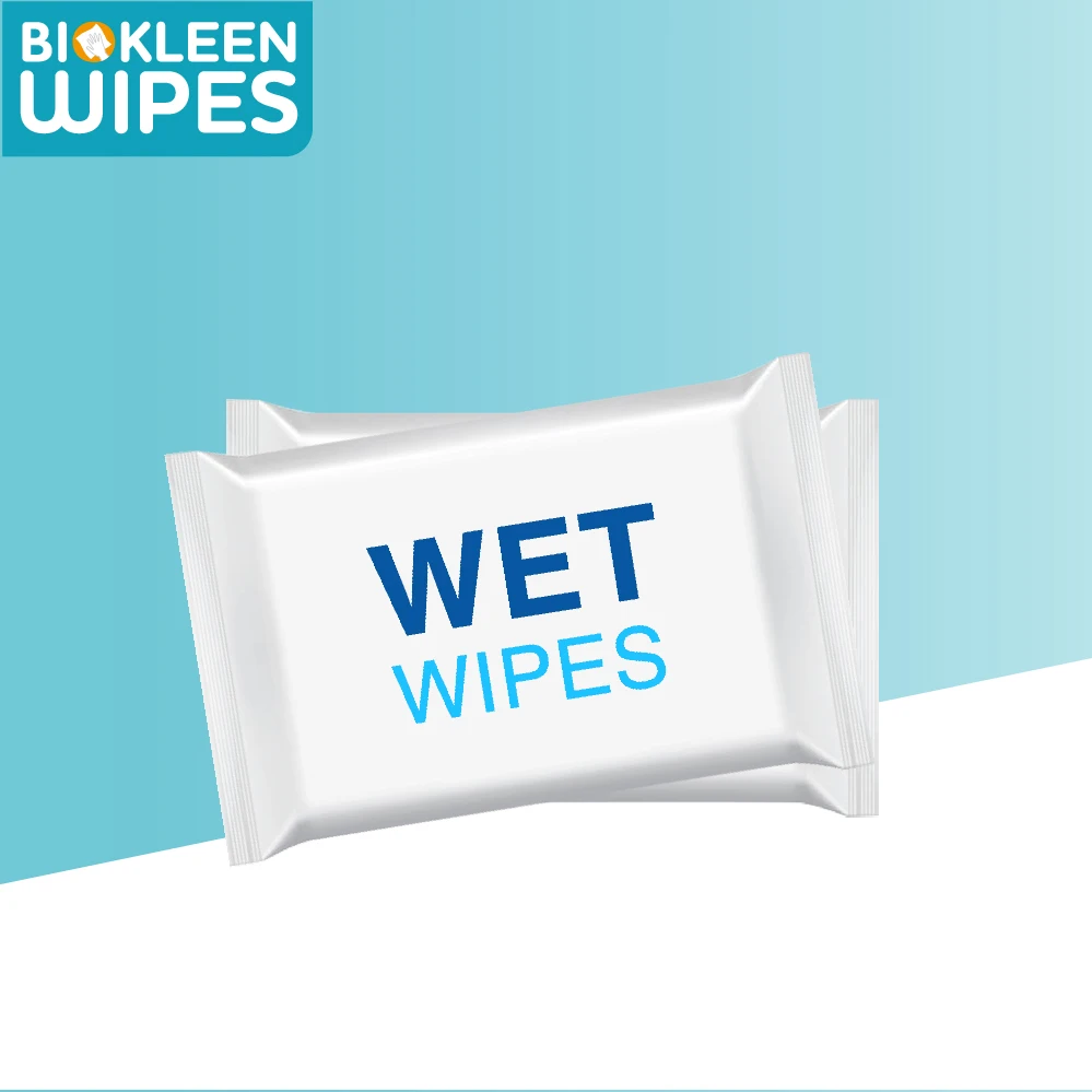 

Biokleen Private Label 80ct Soft Pack Biodegradable Wet Wipe