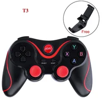 

T3 Smartphone Game Controller Wireless BT 3.0 Phone Gamepad Joystick for Android Tablet PC TV BOX With Mobile Holder