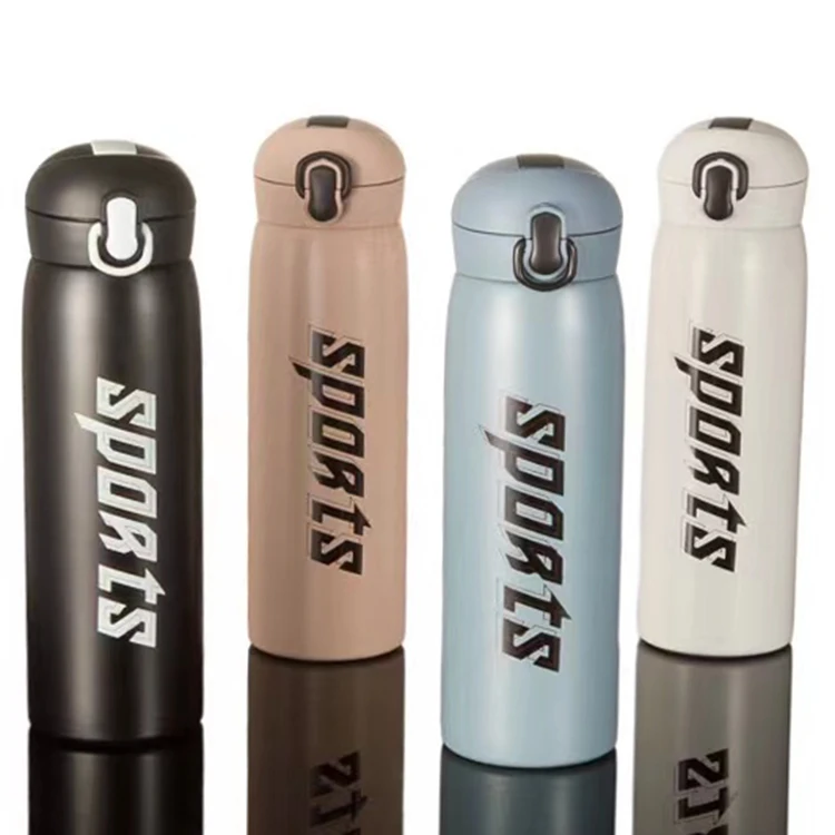 

New fashion 304stainless steel creative gift vacuum cup, customized office water double walled insulated water thermos, Customized color