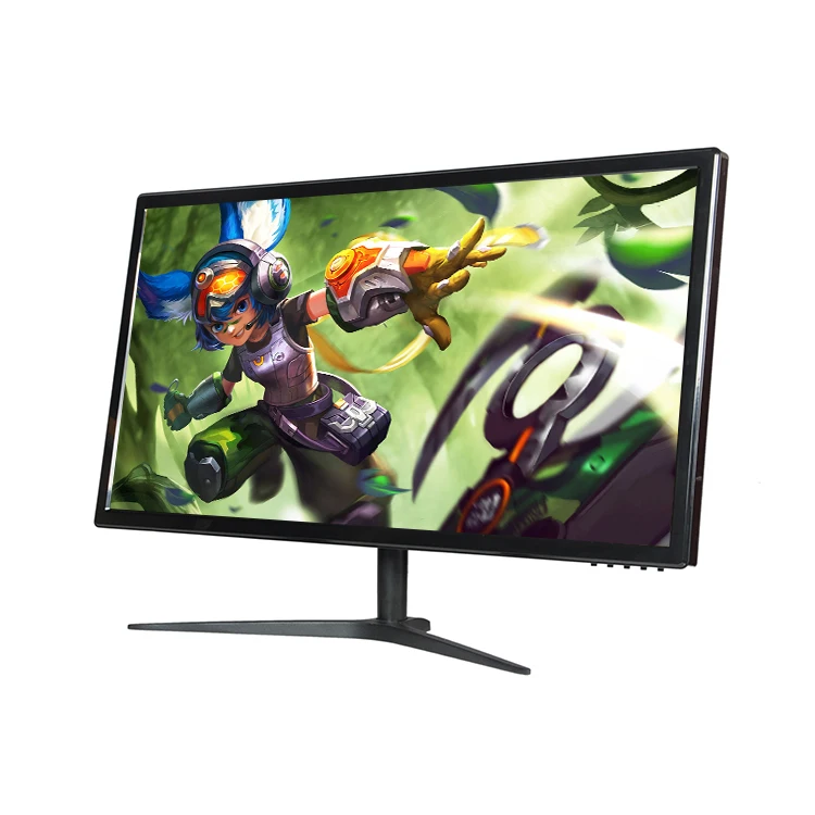 

desktop dc power 20 inch lcd monitor 1600*900 75hz computer display led monitor, Black