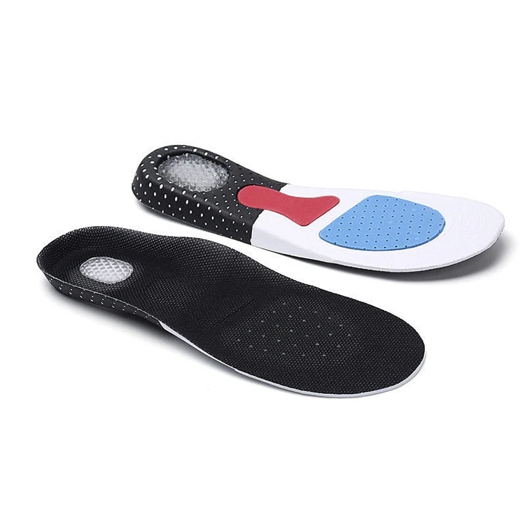 

Flat Foot Insoles Breathable Cushioning Sport Shoe Silver Ion Insoles EVA Football Shoes Insole, 6 color