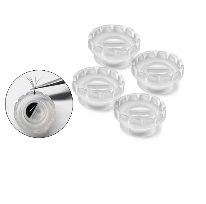 

wholesale bulk disposable eyelash extension glue holder lash sunflower glue cup