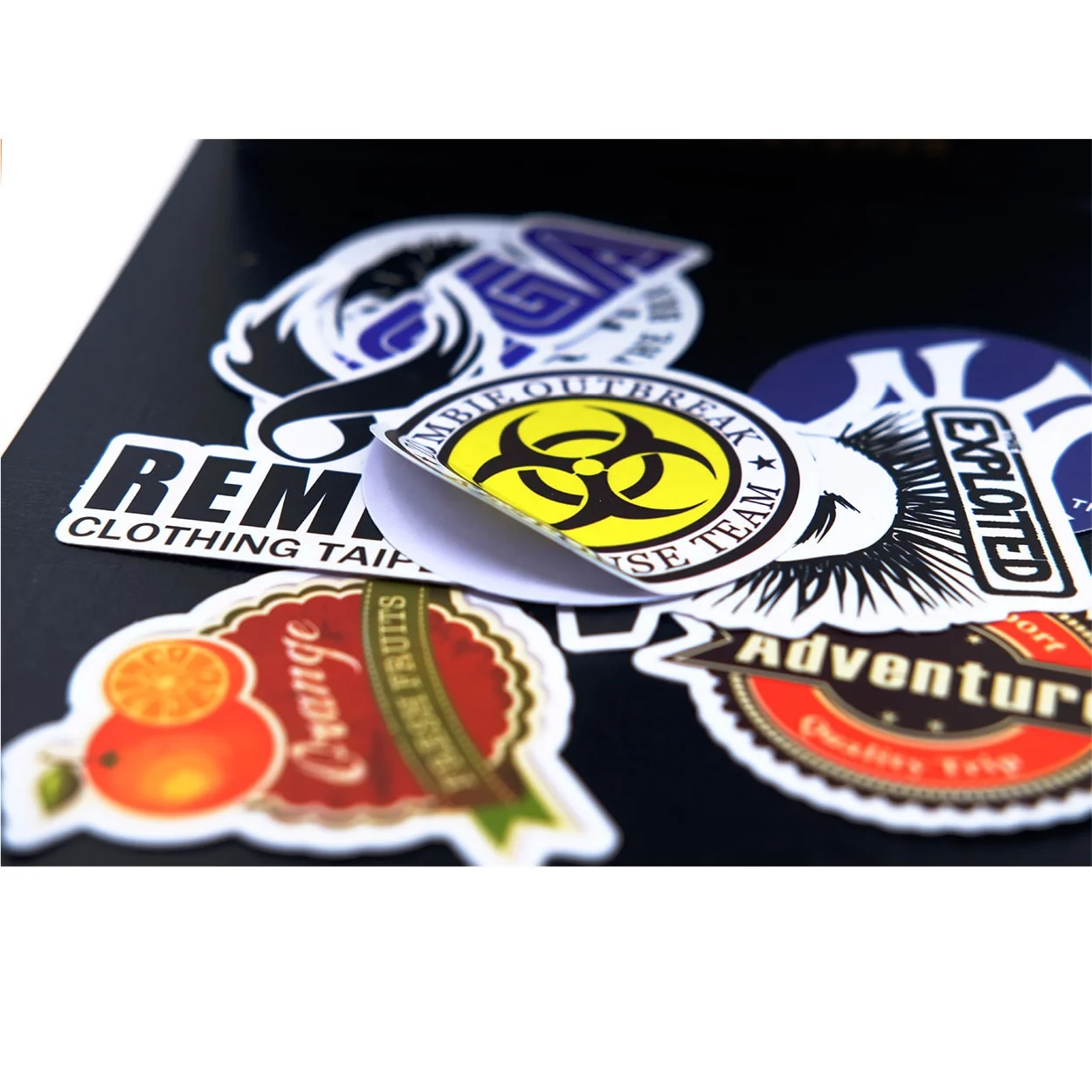 
Custom Brand Logo Printed Waterproof Vinyl Die Cut Stickers 