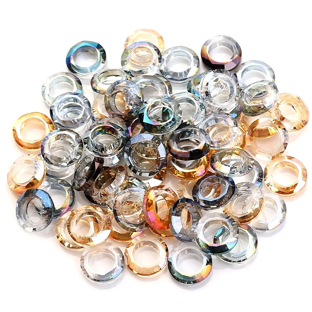 

MYSURE 20pcs shiny crystal beads for locs dread beads for braiding hair dreadlocks accessories for african women braids beads