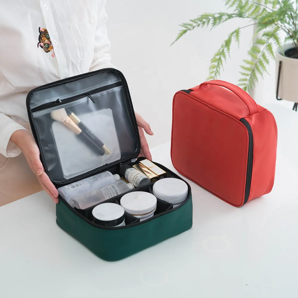 

New Korean Storage Make Up Case Home Travel Portable Makeup Bag Cosmetic