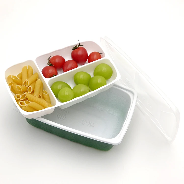 

Thermoforming Microawable Safe Plastic Food Take Away Japanese Stype Lunch Box, Custom